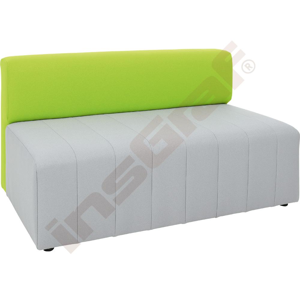 Sedačka Modern Plus sivo-zelená