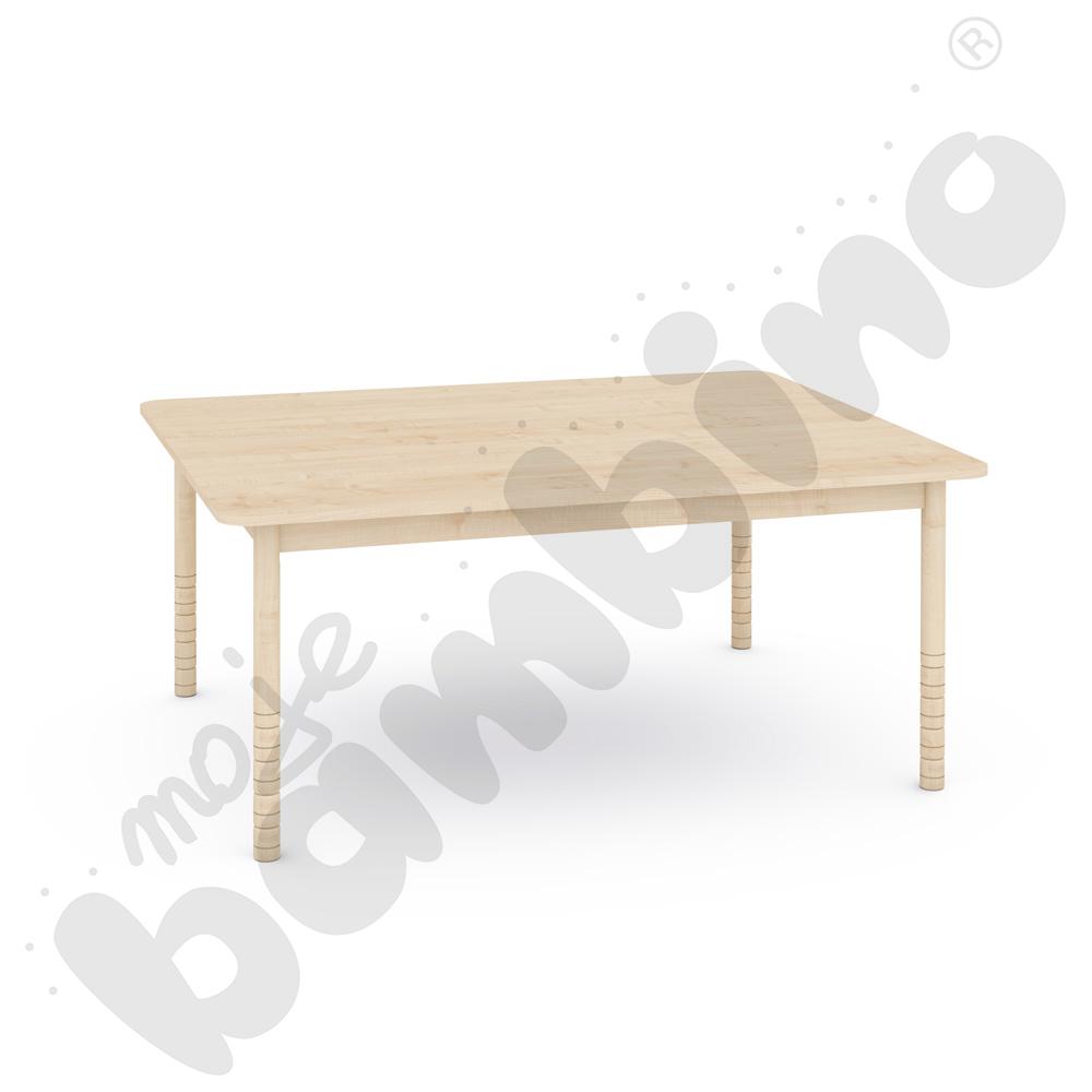 Stół przedszkolaka 10-osobowy, klon