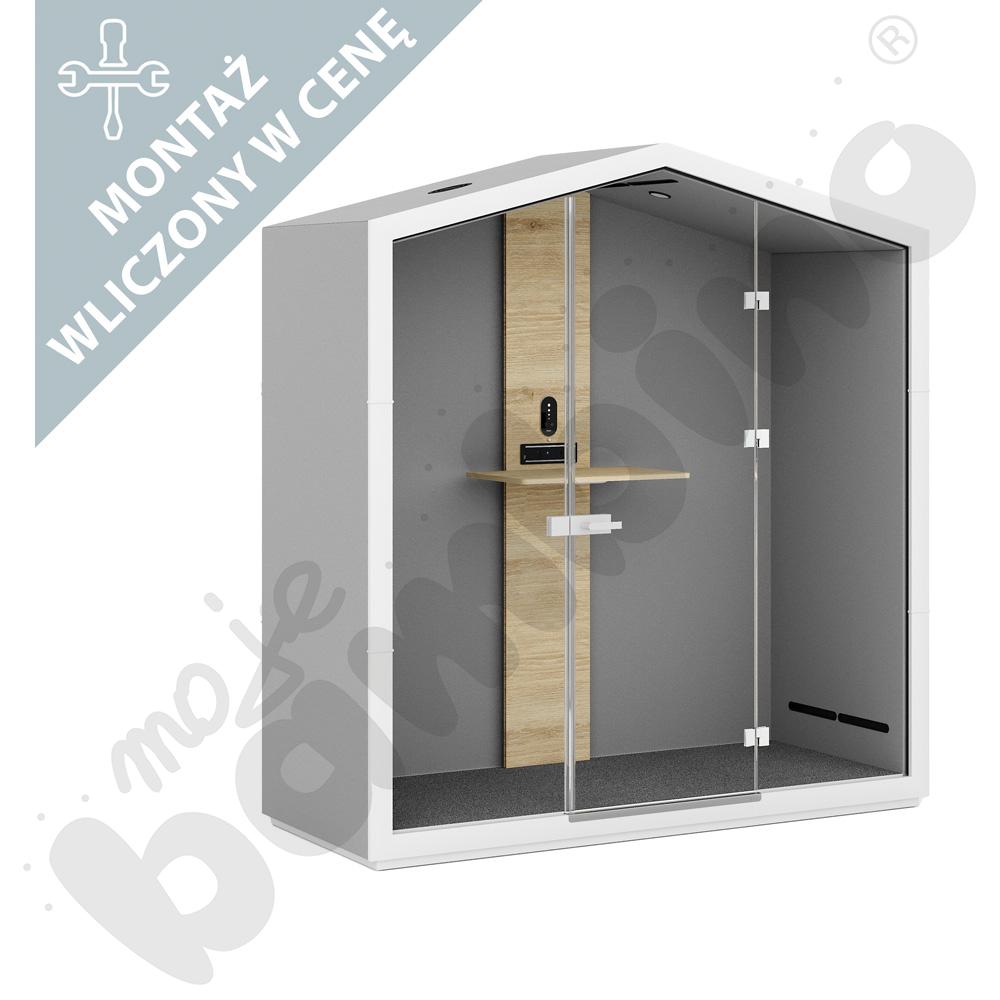 Budka akustyczna 2-osobowa bez siedzisk