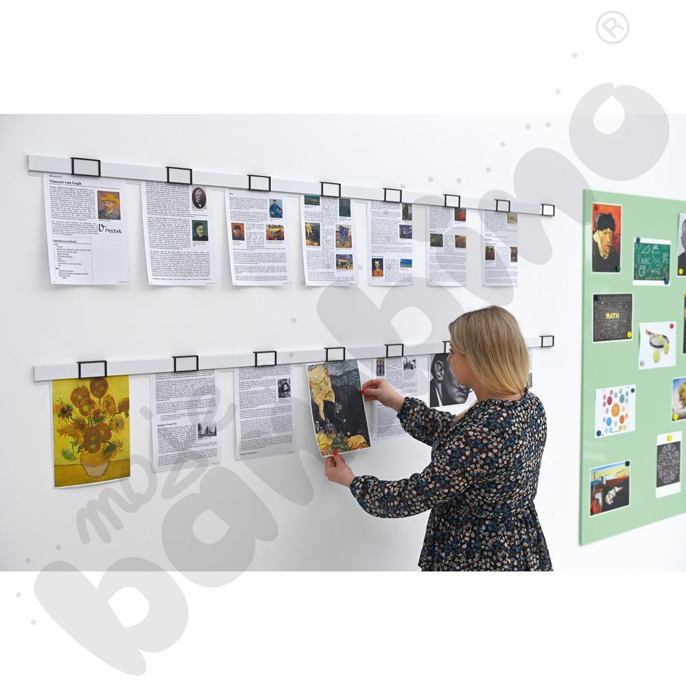 Listwa ścienna ekspozycyjna 2 m