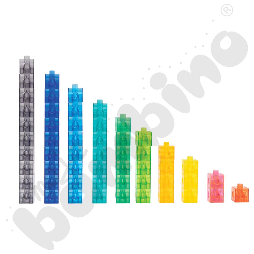 Klocki matematyczne - transparentne