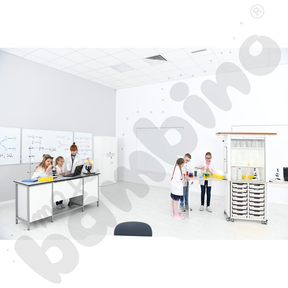 Laboratorium Grande XXL z białymi organizerami