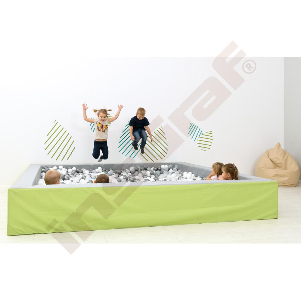 Suchý bazén 3 x 3 m, výška 45 cm