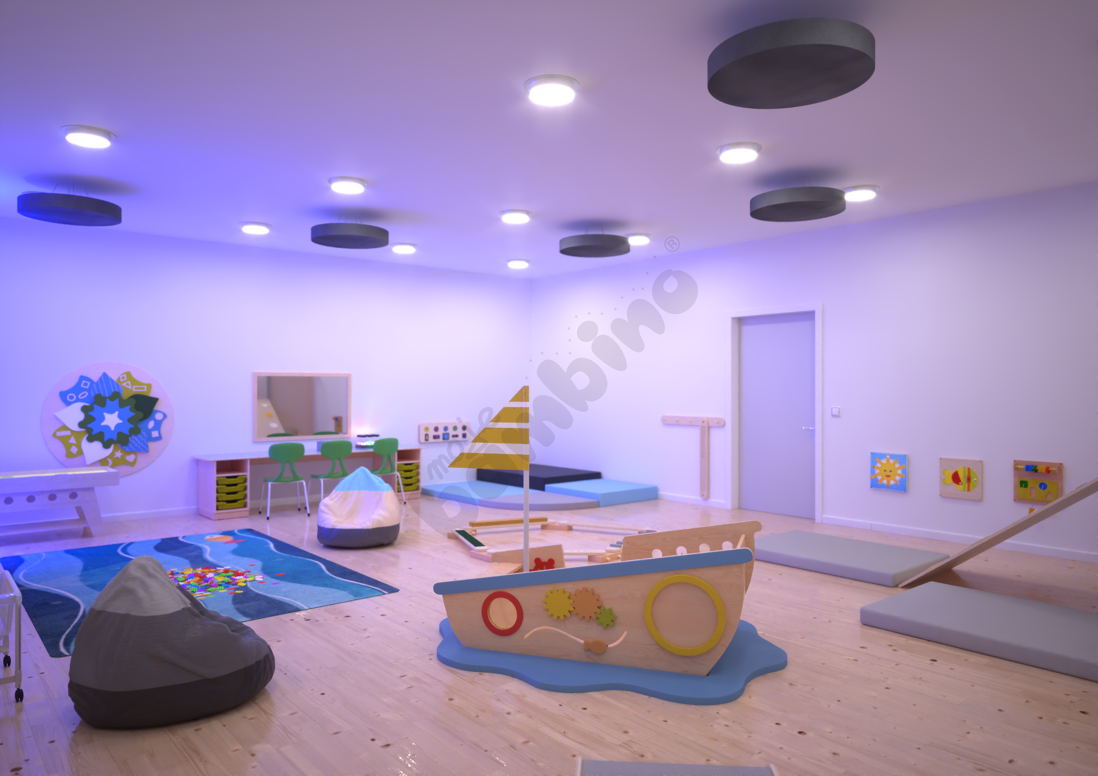 Sala sensoryczna - Morska Przygoda