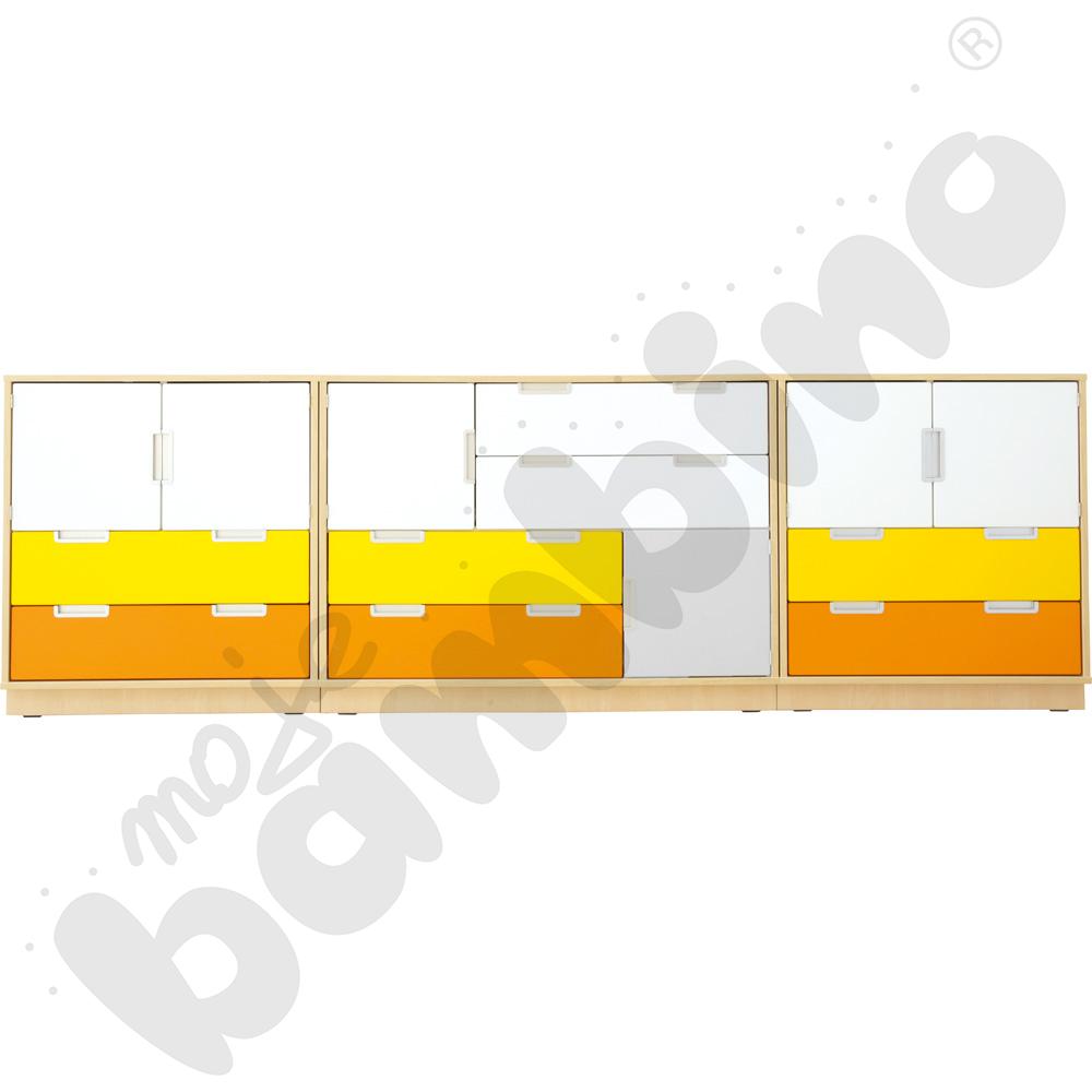 Quadro - zestaw 4, 90 st., skrzynia klon jasny