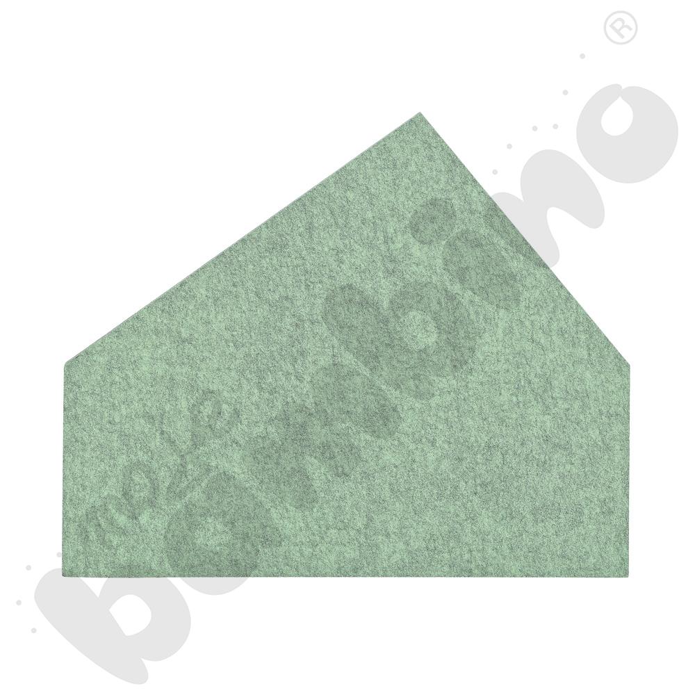 EKO dekor - domek mały - pastelowy jasnozielony