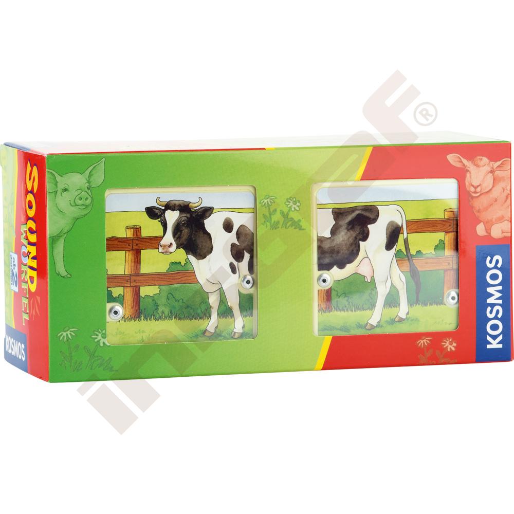 Zvukové kostky farma