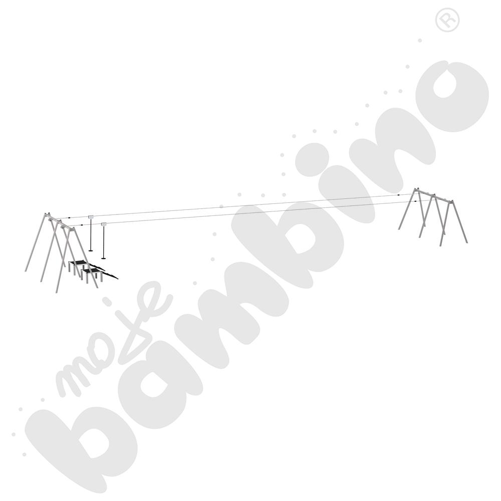 Zjazd linowy podwójny