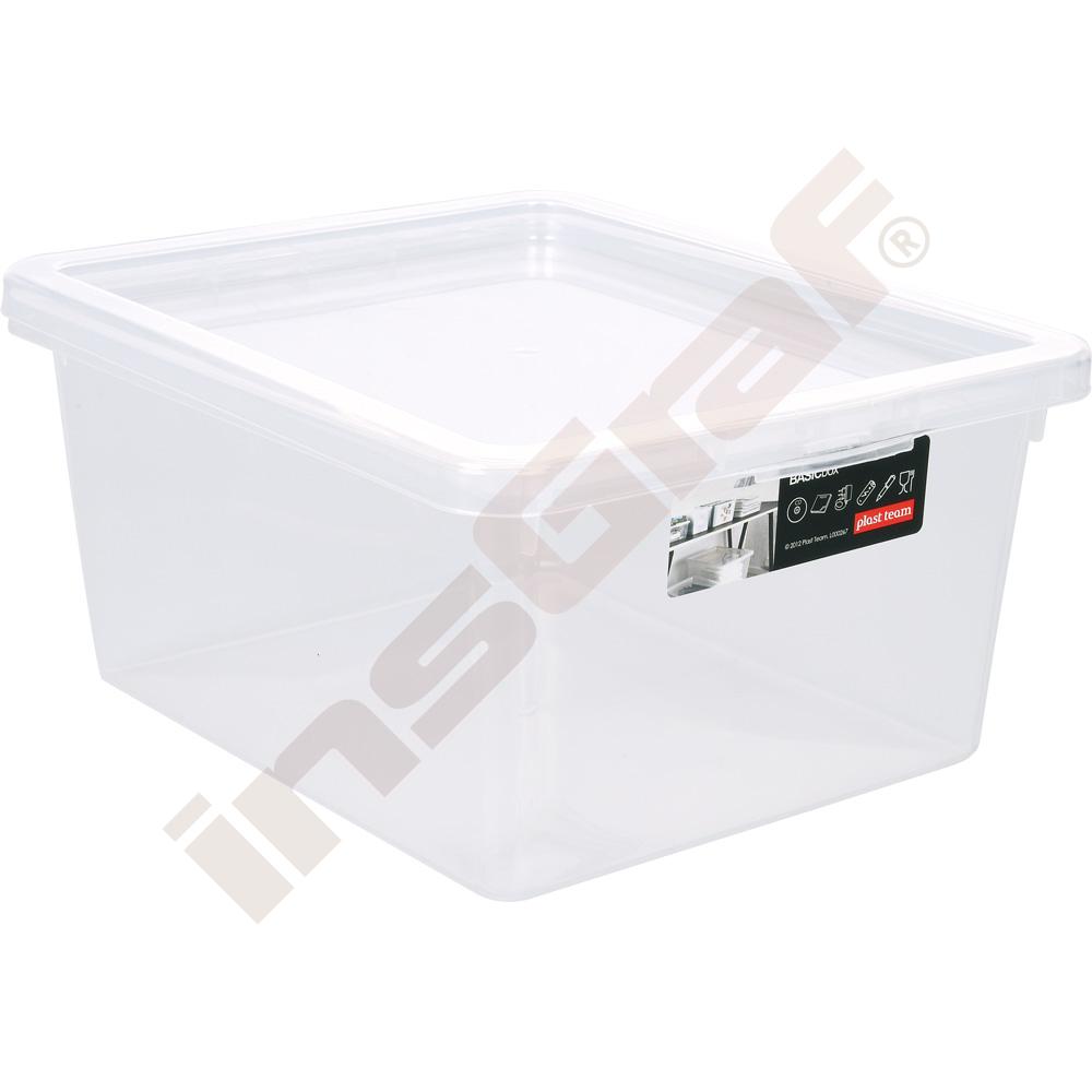Priehľadný úložný box 2 l