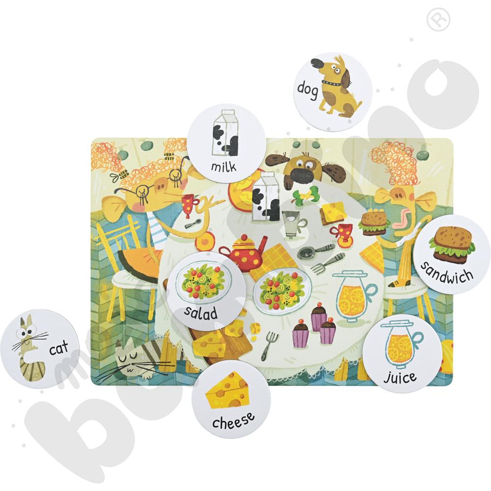 Angielski - pierwsze słowa - loteryjka