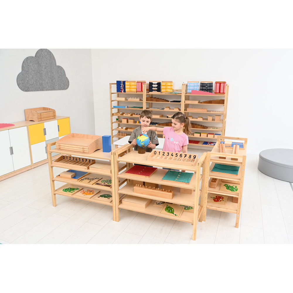 Regál Flexi na edukačné pomôcky, výška 160 cm