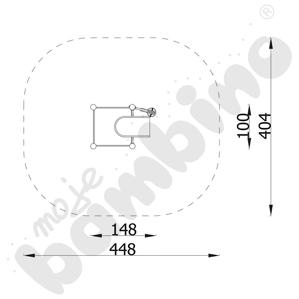 Wciągarka do piasku z podestem