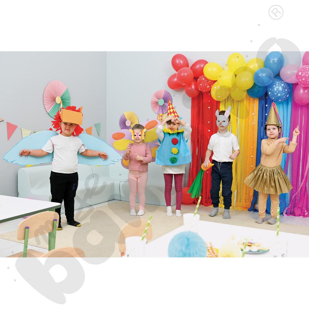 Bibuła karbowana kolorowa