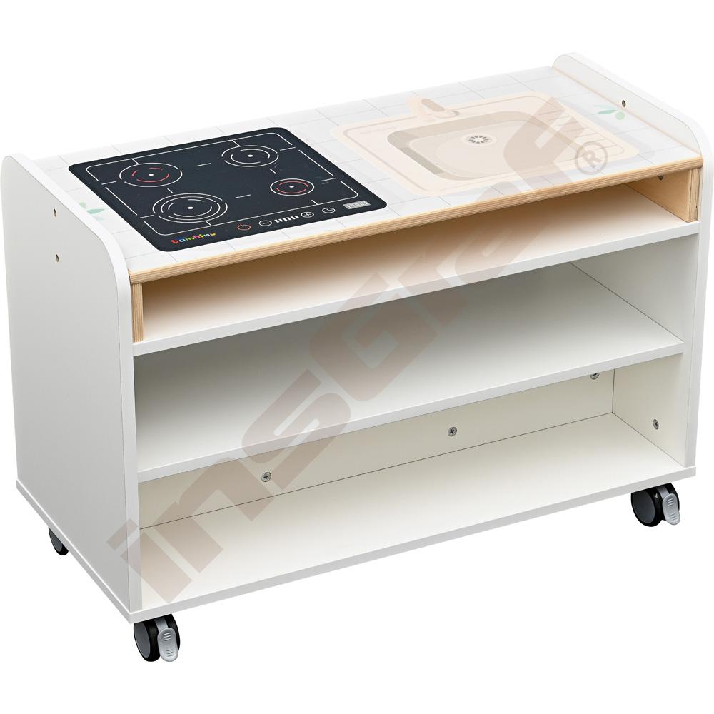 Mobilní koutek Quadro 255 - korpusy bílé