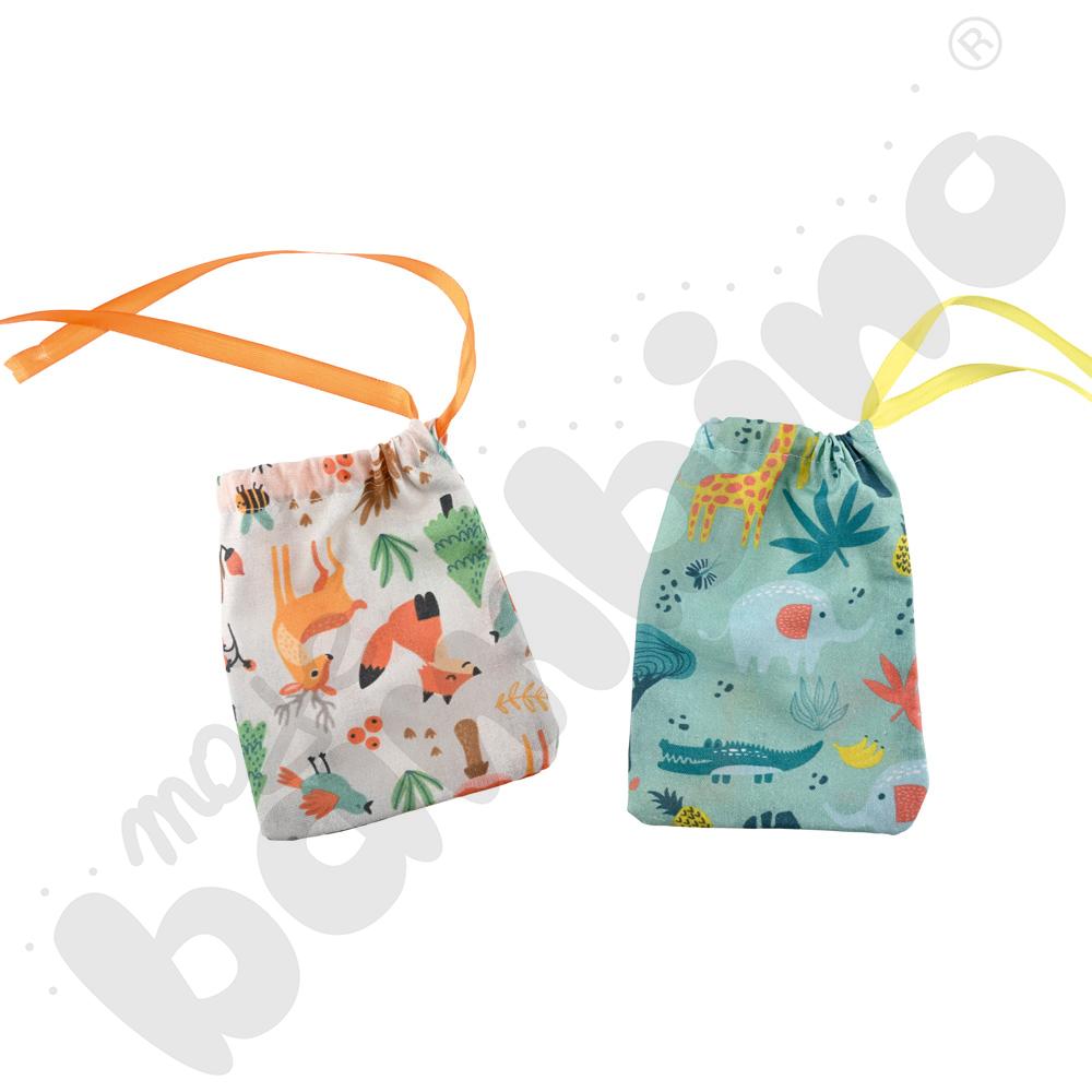 Zestaw tkanin - 4 wzory