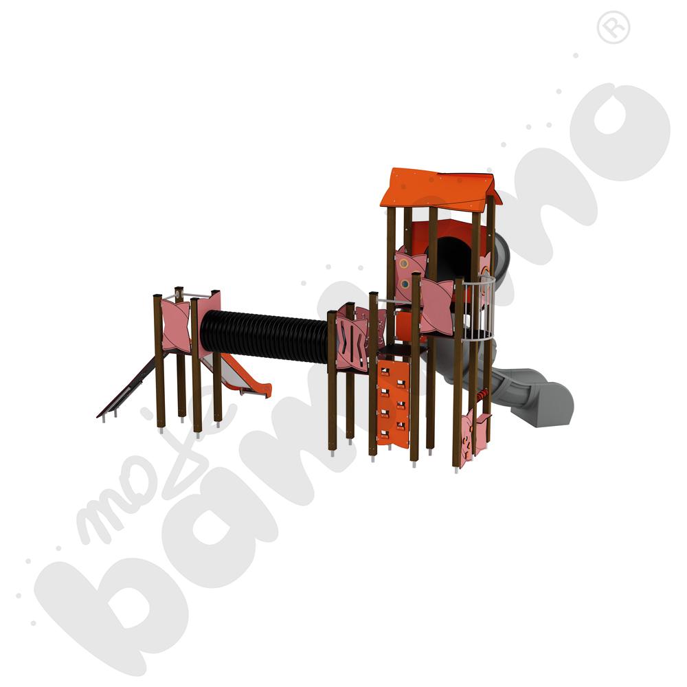 Zestaw Urbi 13, słupy drewniane A