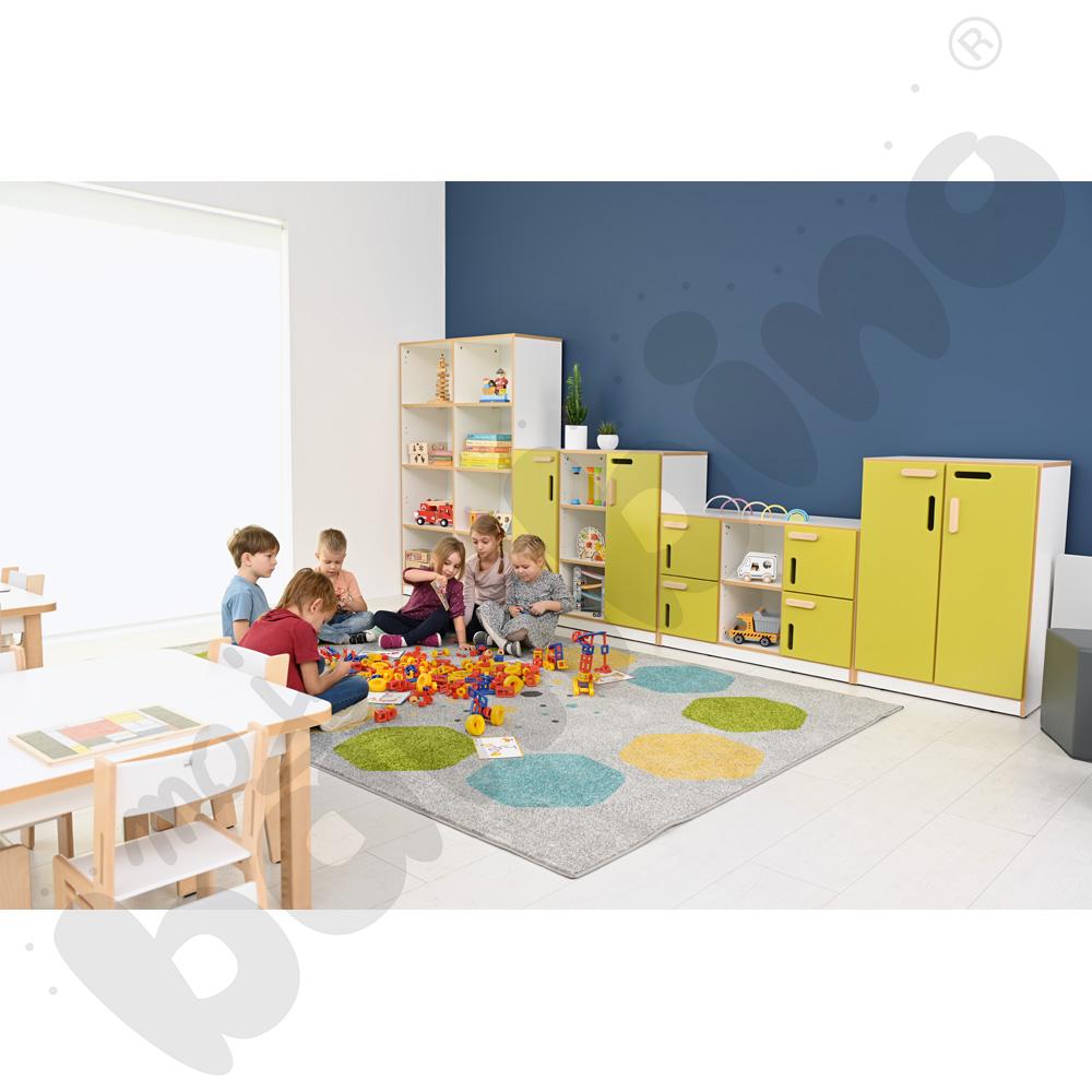 Średnia szafka NEA z 6 przegrodami