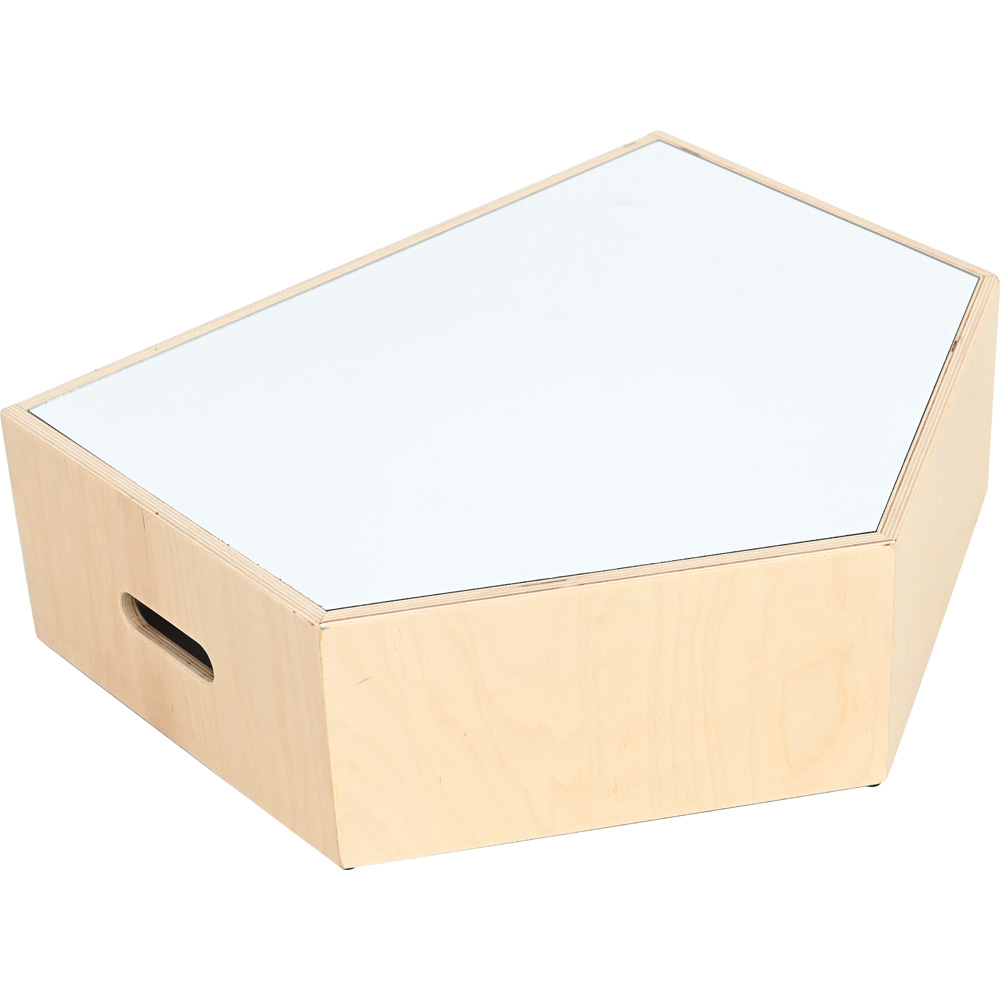 Päťhranné pódium so zrkadlom, výška 20 cm