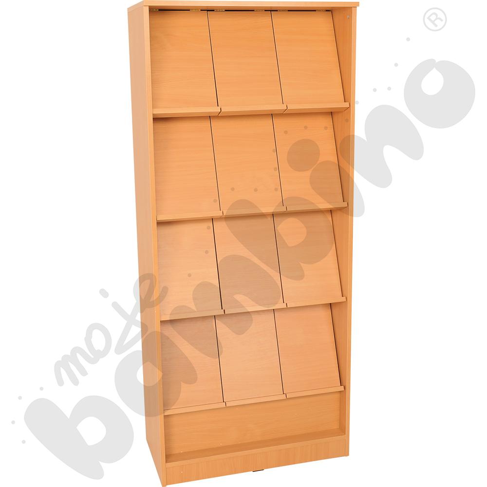 Regał ekspozycyjny - buk