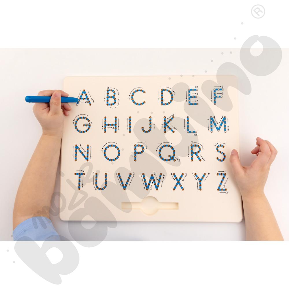 Tabliczka magnetyczna – wielkie litery 