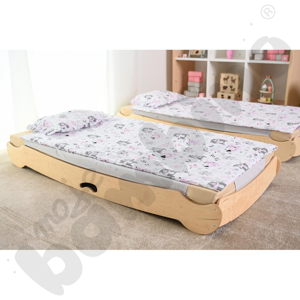 Łóżeczko Śpioszek z materacem