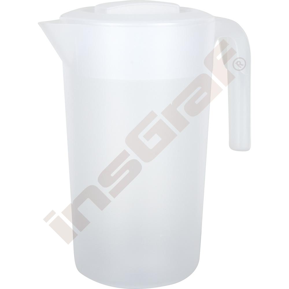 Plastový džbánek k víkem, 2 l