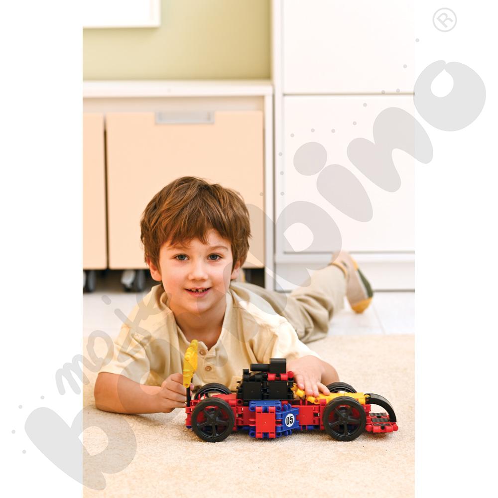 Klocki konstrukcyjne Clics Rollerbox 15w1