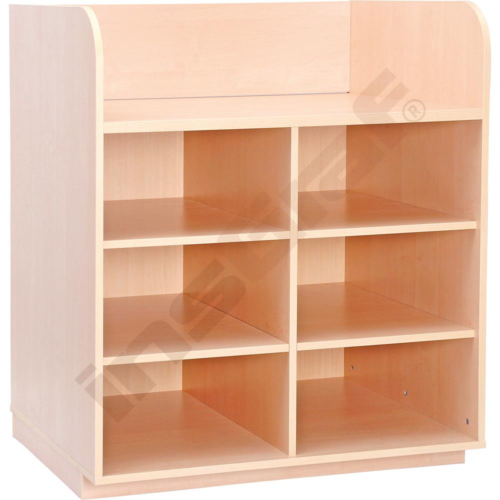 
Wickelkommode offenes Regal, Birke
