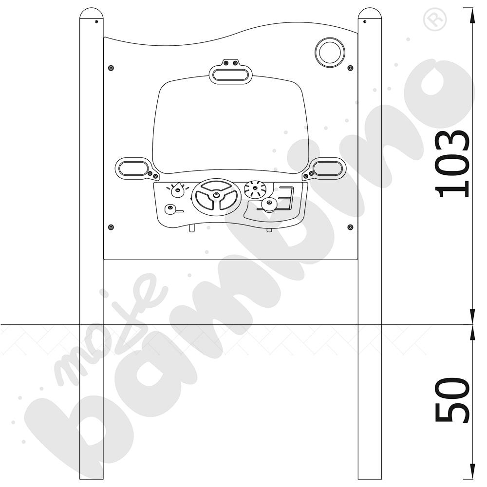 Milo - tablica Samochód