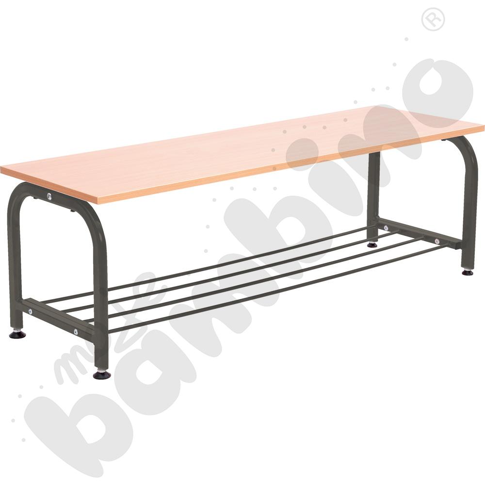 Ławeczka szatniowa - antracytowa   