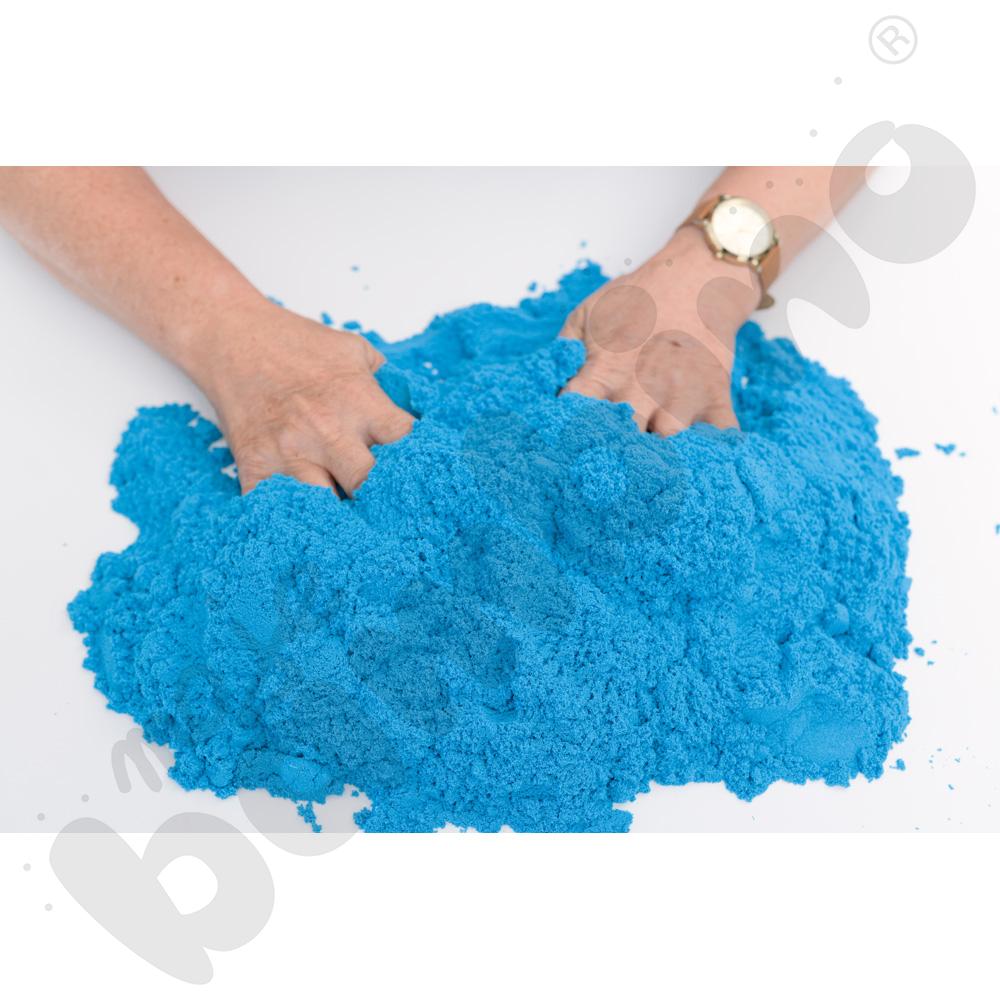 Piasek kinetyczny - niebieski