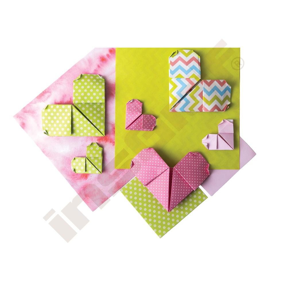 Papír na origami, 170 ks 