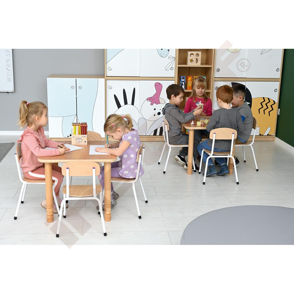 Stůl Flexi čtvercový 60 x 60 - buk