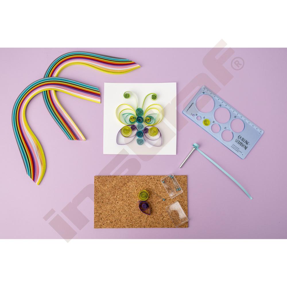 Quilling - Bastelset, pastell