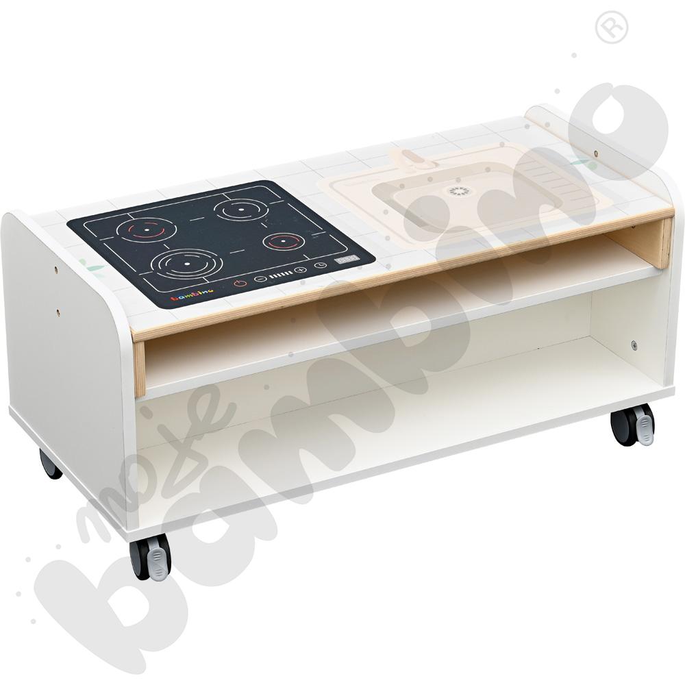 Mobilny kącik Quadro 253 - skrzynia biała