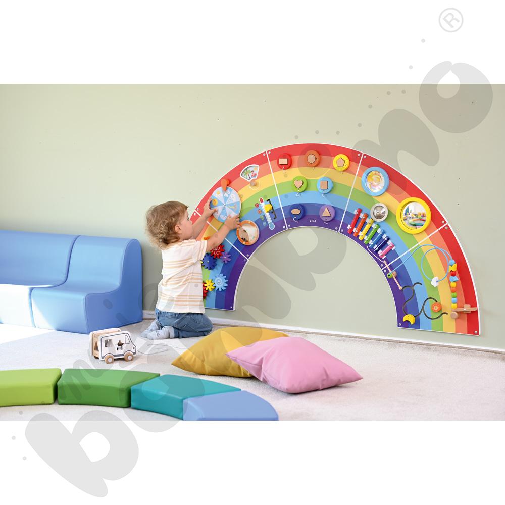 Tęczowy panel aktywności