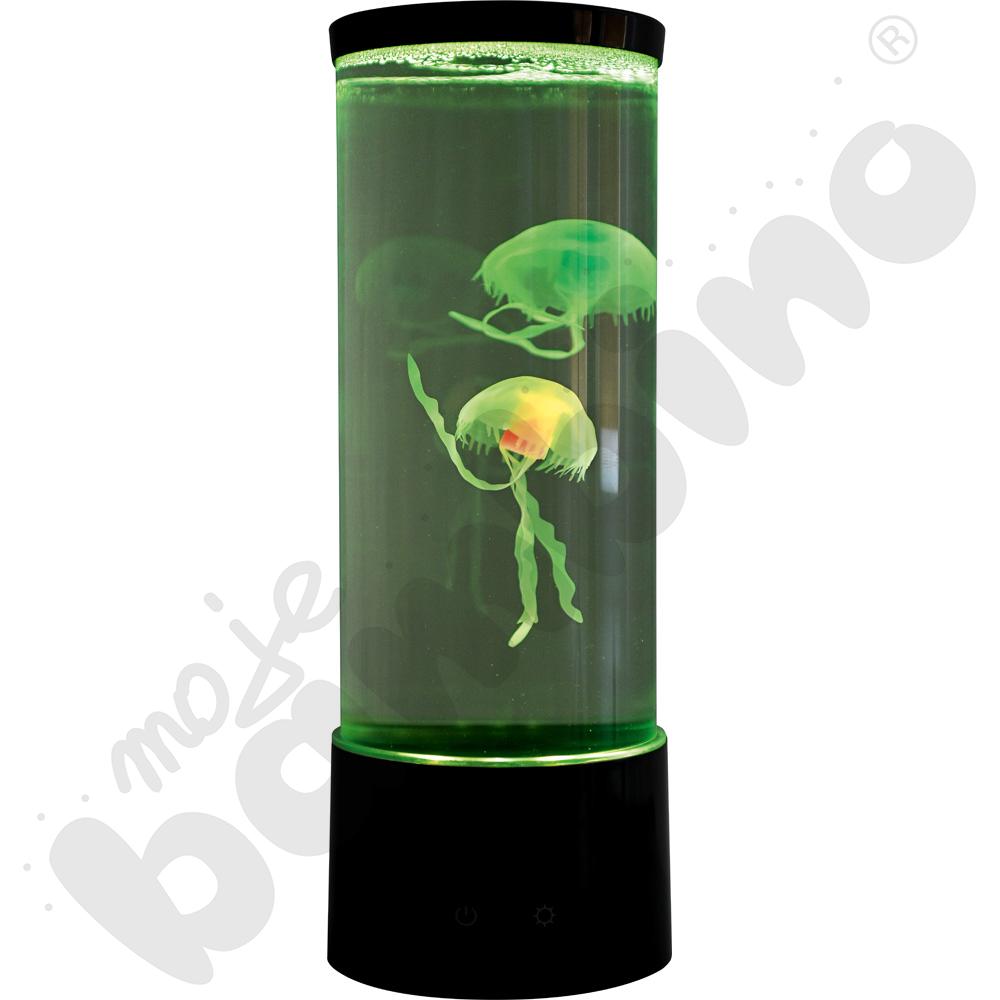 Lampa relaksacyjna z meduzami