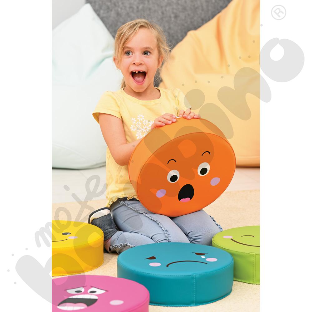 Kolorowe poduchy Emocje