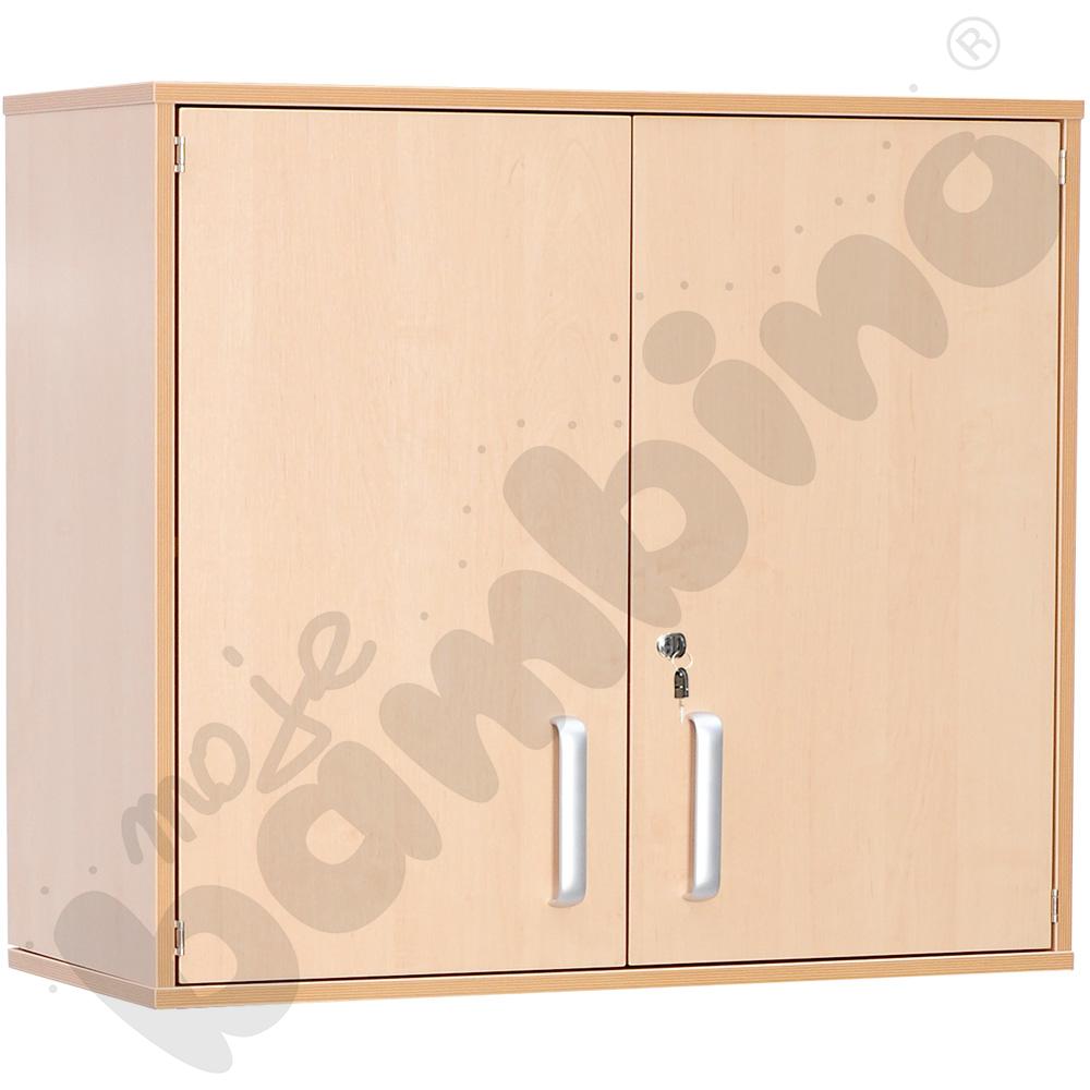 Nadstawka Flexi D, szer. 89 cm, drzwiczki z zamkiem, brzoza