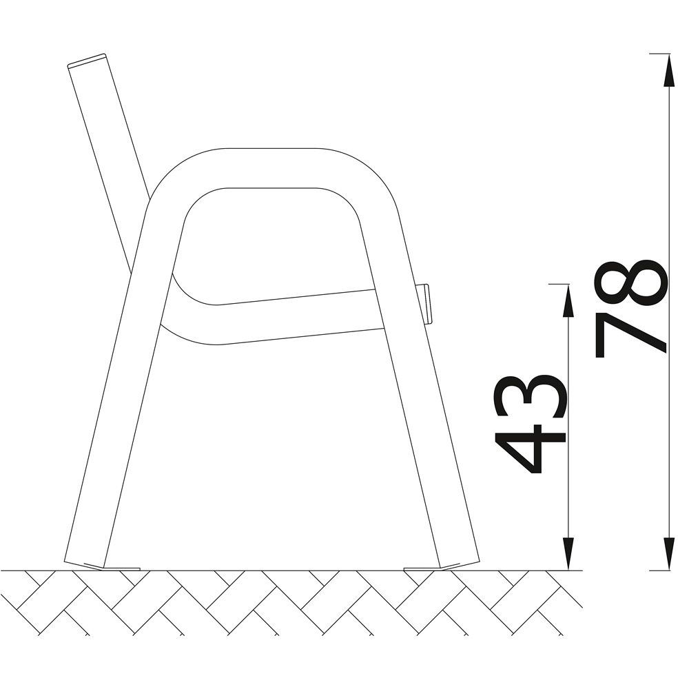 Lavička Spartan Solid