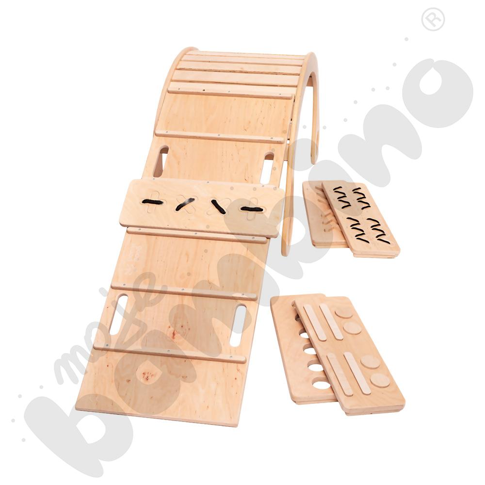 Ścieżki sensoryczne Good Wood - naturalne - MED