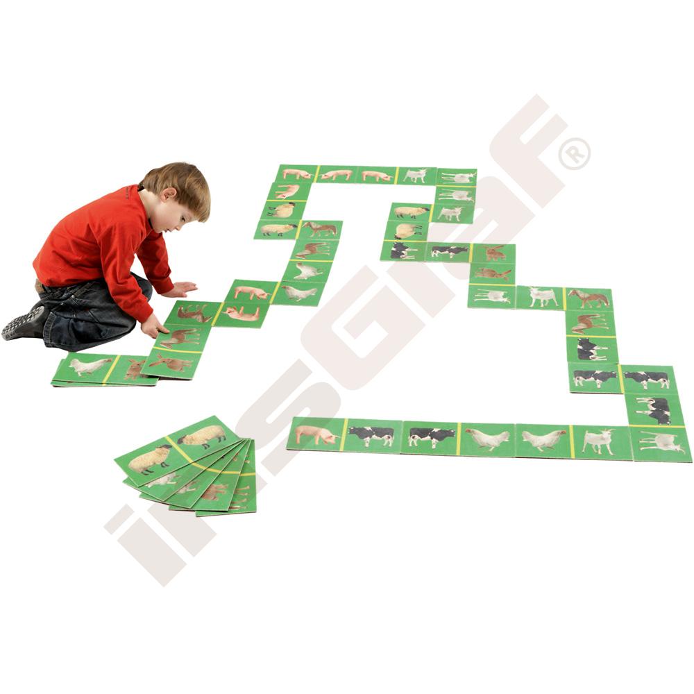 Veľkoformátové domino - farma 
