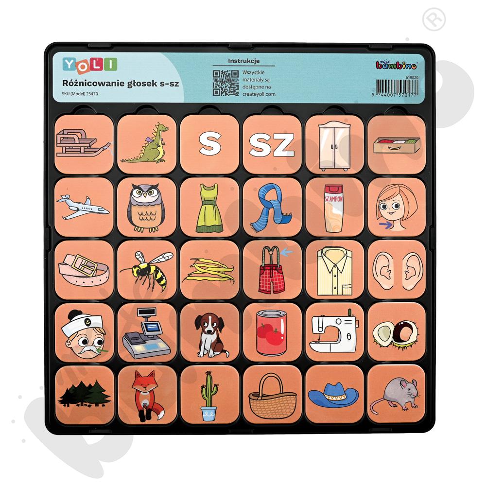 YOLI - tafelki Różnicowanie głosek s-sz