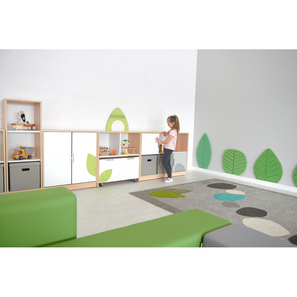Quadro - zostava Flóra 90 st., tiché zatváranie, korpus javor