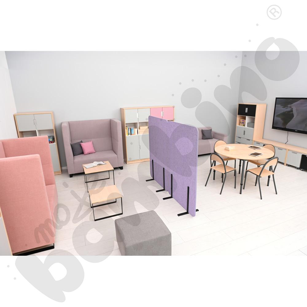 Parawan wyciszający 100 x 150 - fioletowy