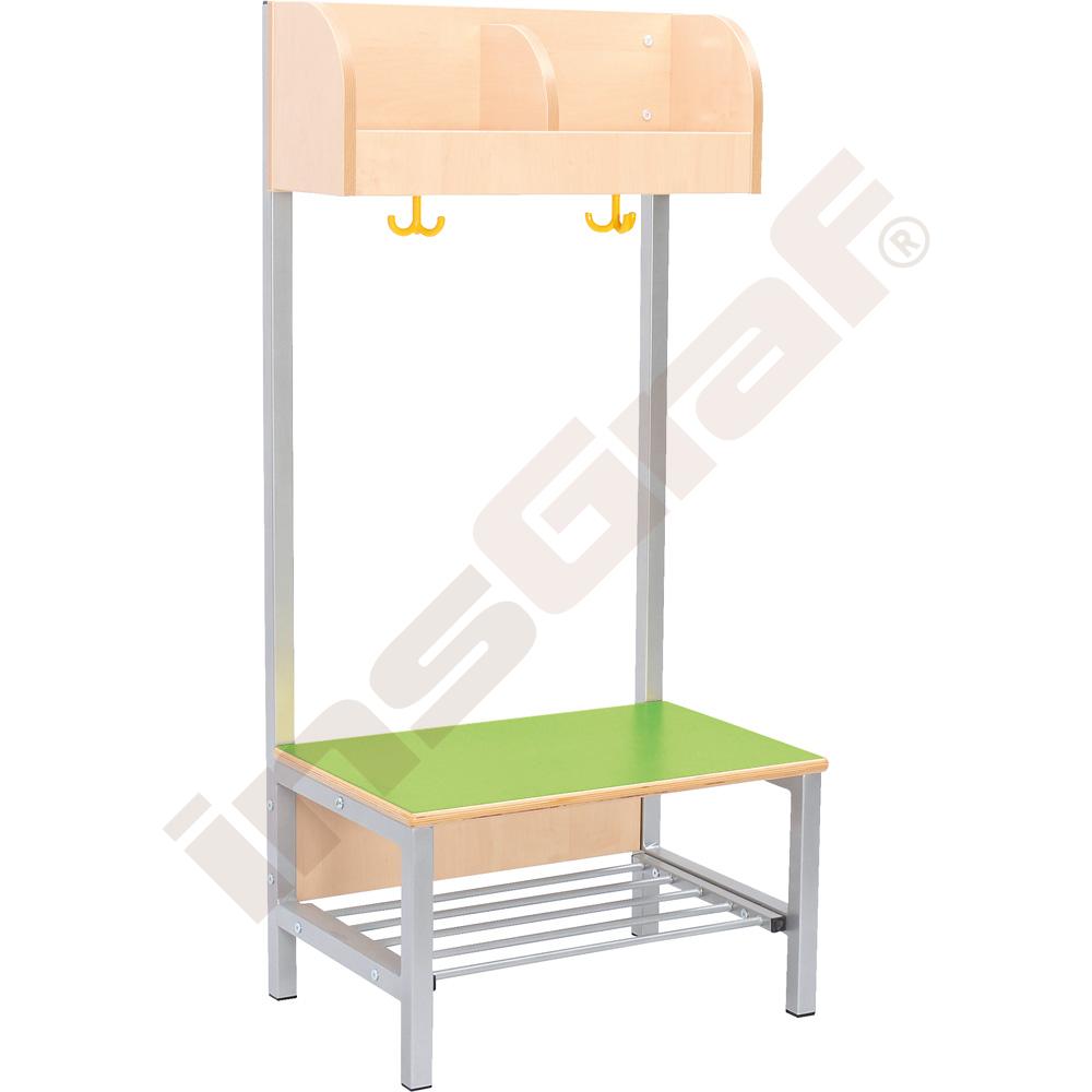 Šatna Flexi s konstrukcí (pro 2, 4 osoby), šíře předělu 28 cm 