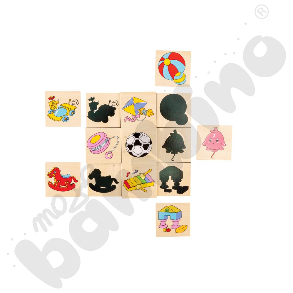 Układanka - odszukaj cień