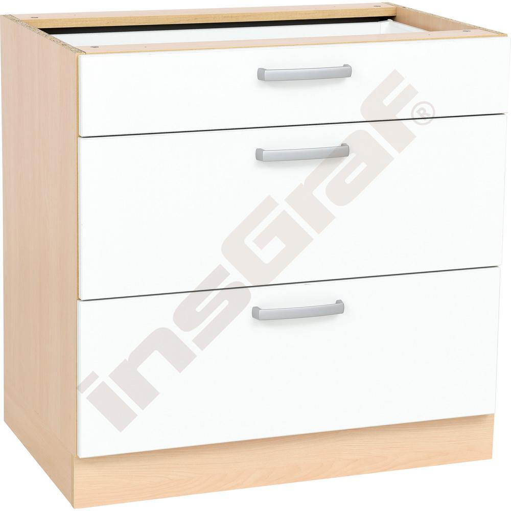 Kuchyňská skříňka Grande se 3 zásuvkami