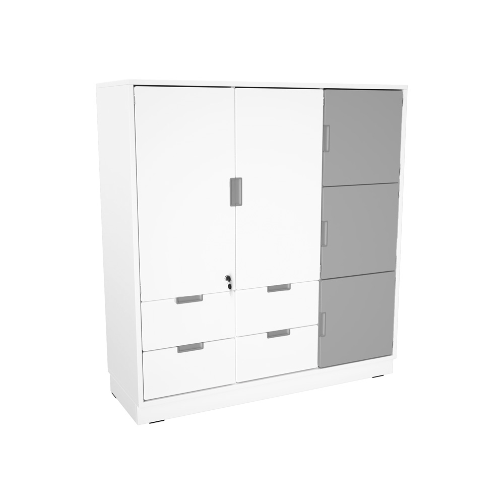 Quadro - zostava 232, biely korpus