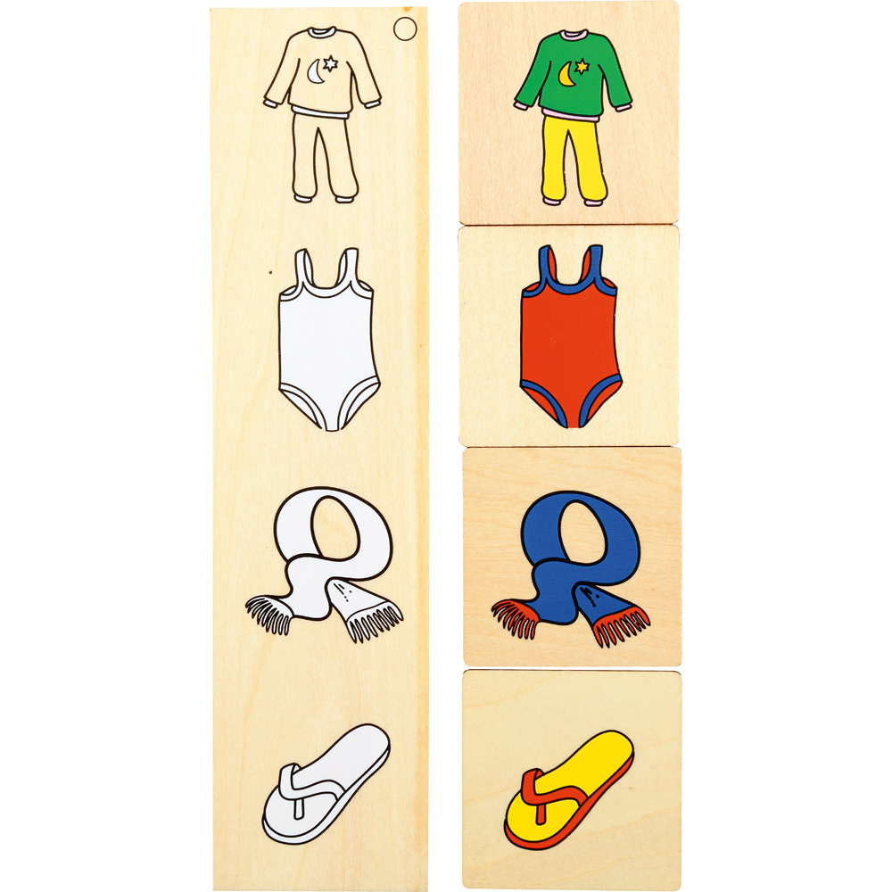 Logické puzzle – množstvá, tvary, farby
